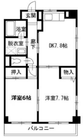 サニーコートの物件間取画像